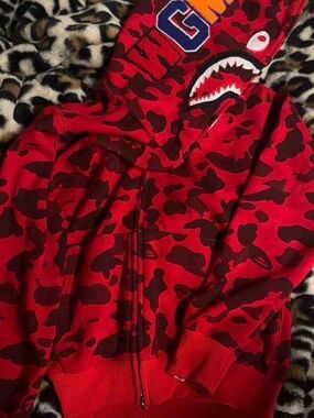 Red Bape Hoodie